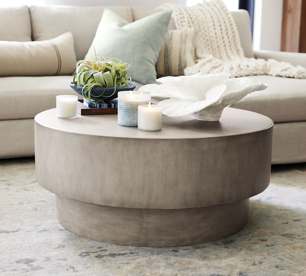 Byron Round Coffee Table (39") by Pottery Barn