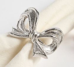 Monique Lhuillier Clara Bow Napkin Rings - Set of 4