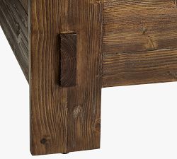 North Reclaimed Wood Platform Bed