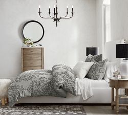 Alexandra Marble 5-Drawer Tall Dresser (30")