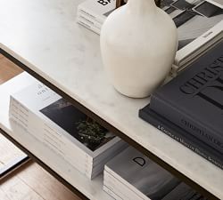 Delaney Marble Media Console