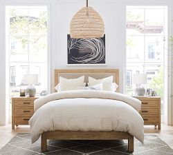 Flora Rattan Pendant (19"-23")