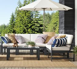 Indio Metal 6-Piece Outdoor Sectional (100")