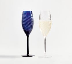 Monique Lhuillier Campania Outdoor Champagne Flutes - Set of 4