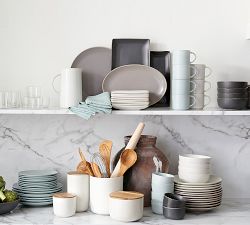 Mason Stoneware Round Serving Platter