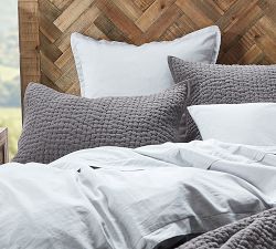 Stonewashed Pick-Stitch Sham