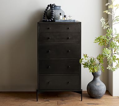 princess polly baby blue dress Qeetex 5 Drawer Dresser for Bedroom 47.2 inch Tall Modern Chest of Drawers  with Deep Drawers and Wide Top Fluted Wooden Dresser Organizer for Living  Room/Hallway/Kids Room -Black in the Dressers department
