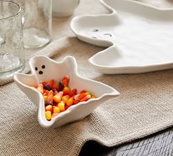 Gus the Ghost Stoneware Snack Bowls - Set of 4