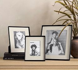 Stowe Modern Metal Frame - Linen Mat