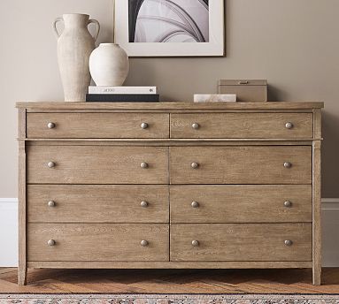 blue dress for baby girl Crafters and Weavers Mission Solid Oak 8 Drawer Dresser main image 0