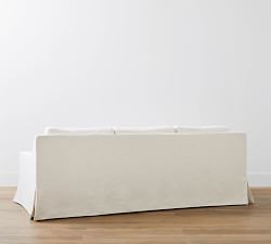 York Slope Arm Deep Seat Slipcovered Sofa (60"-108")