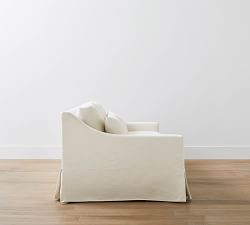York Slope Arm Deep Seat Slipcovered Sofa (60"-108")