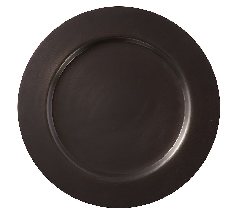 Bleecker Metal Charger Plate