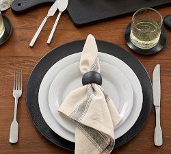 French Striped Cotton Napkins