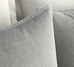 Hudson Heathered Velvet Duvet Cover