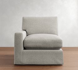 PB Comfort Modern Square Arm Sectional Component Replacement Slipcovers