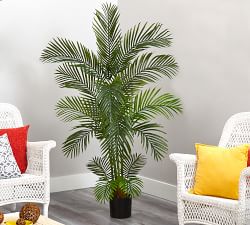 Faux Areca Palm Trees