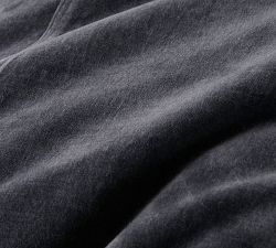 Hudson Heathered Velvet Duvet Cover