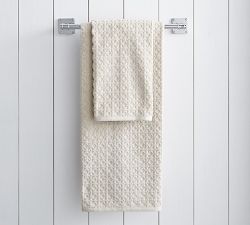 Waffle Sculpted Organic Towel