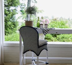 Linus Wicker Outdoor Barstool