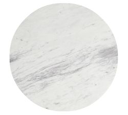 Manali Round Marble End Table