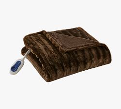 Beautyrest® Heated Faux Fur Throw