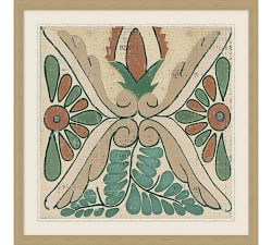 Bahia Tapestry Framed Print