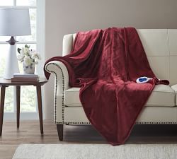Open Box: Beautyrest® Heated Microlight-to-Beber Throw Blanket