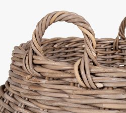 Portland Handwoven Rattan Basket