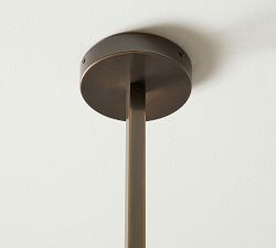 Bradbury Milk Glass Chandelier (23")