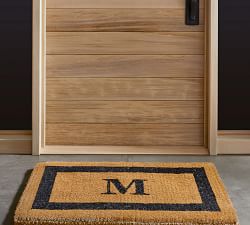 Monogrammed Framed Doormat