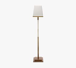 Open Box: Cam Metal Floor Lamp - Antique Brass