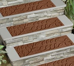 WaterHog Brittney Leaf Performance Stair Treads