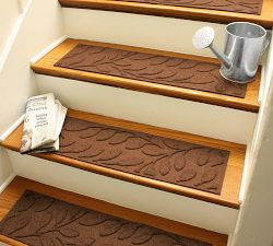 WaterHog Brittney Leaf Performance Stair Treads