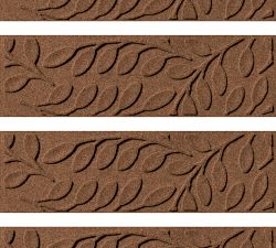 WaterHog Brittney Leaf Performance Stair Treads