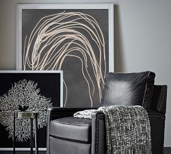 Coral Shadow Box Art