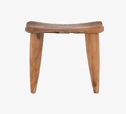 Leighton Teak Accent Stool