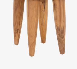 Leighton Teak Accent Stool