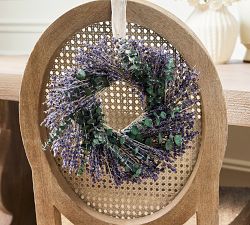 Monique Lhuillier Dried Lavender Mini Wreath