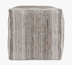 Sona Handwoven Indoor/Outdoor Pouf