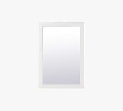 Open Box: White Russo Vanity Mirror (22" x 32")