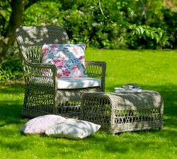 Dollie Outdoor Ottoman (23.6")