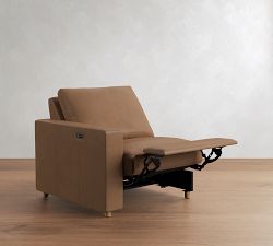 Build Your Own Westwood Square Arm Leather Power Reclining Sectional