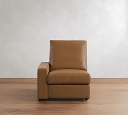 Build Your Own Turner Square Arm Leather Power Reclining Sectional