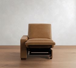 Build Your Own Turner Square Arm Leather Power Reclining Sectional