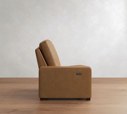 Build Your Own Turner Square Arm Leather Power Reclining Sectional