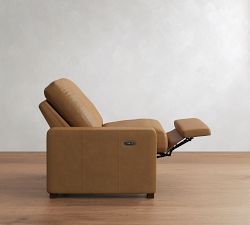 Build Your Own Turner Square Arm Leather Power Reclining Sectional