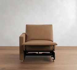 Build Your Own Westwood Slim Arm Leather Power Reclining Sectional