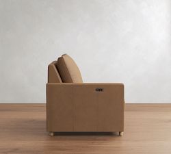 Build Your Own Westwood Slim Arm Leather Power Reclining Sectional