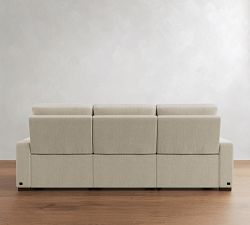 Turner Square Arm Power Reclining Sofa (73"&ndash;104")
